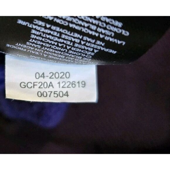 Minnesota Vikings Women's '47 Brand Purple Fade Away Half Zip Hoodie Sweatshirt - Picture 4 of 10